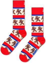 Happy Socks zokni Gingerbread Stripe piros, P002056 - piros 41/46