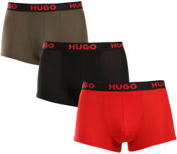 HUGO 3PACK Férfi boxeralsó HUGO többszínű (50496723 965) XL