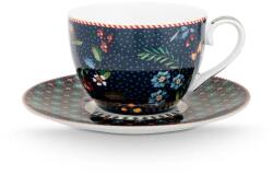 Pip Studio csésze és csészealj Berry Blues 280 ml - többszínű Univerzális méret