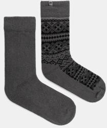 Skechers zokni 2 pár szürke, férfi, SK41049 - szürke 39/42