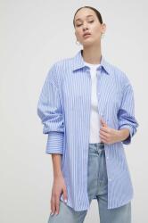 MSGM pamut ing női, galléros, relaxed - kék 38