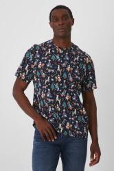 Medicine t-shirt sötétkék, férfi, mintás - sötétkék M - answear - 3 890 Ft