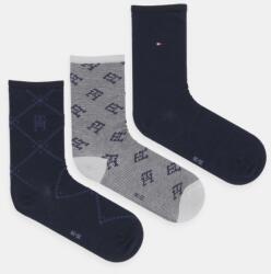 Tommy Hilfiger zokni 3 pár sötétkék, női, 701229863 - sötétkék 39/42