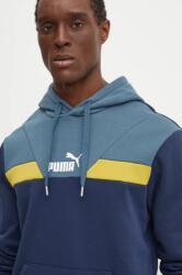 PUMA felső sötétkék, férfi, mintás, kapucnis, 681731 - sötétkék S