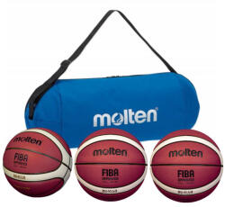 Molten Pachet 3 mingi baschet Molten marime 7: B7G4550 + 2 B7G3850 + geanta (B7G4550+2xB7G3850+EB)