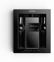 Árpád Pálinka Prémium Cabernet Franc Törköly Pálinka ablakos díszdobozban 0.5L + 2db Tulipán Pálinkáspohár(40%)