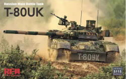 Rye Field Model T-80UK Russian MBT 1: 35 (5115)
