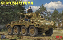 Rye Field Model Sd. kfz 234/2 Puma w/ Engine Parts 1: 35 (5110)