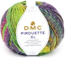 DMC Piruette XL 1100- színváltós gyapjú-akril fonal