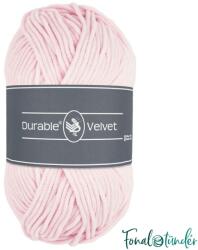 DURABLE Velvet 203 Light pink - rózsaszín zsenília fonal