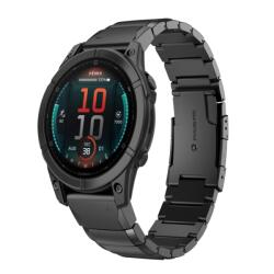 ARMOR QUICK RELEASE Fém szíj Garmin Fenix 8 47mm fekete