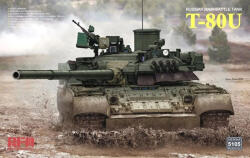Rye Field Model T-80U Russian MBT 1: 35 (5105)
