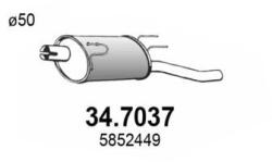 ASSO Toba esapament finala ASSO 34.7037 (34.7037)
