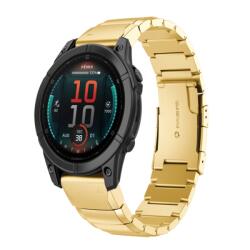 PÁNCÉL GYORSKIOLDÁS Fém szíj Garmin Fenix 8 47mm aranyhoz