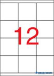 APLI Etikett, univerzális, 70x67, 7 mm, APLI, 1200 etikett/csomag (LCA1290) - kecskemetirodaszer