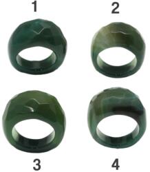  Inele Agata Colorata Ovala Fatetata - Diametru Gaura 54 mm