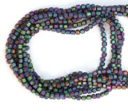 Hematit Mat Multicolor Rotund Fatetat 3x3 mm - Margele Pietre Semipretioase pentru Bijuterii - concepttropic - 15,00 RON