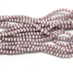  Margele Bijuterii Sticla cu Ochi de Pisica Violet Rotund 4 x 4 mm