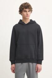 Abercrombie & Fitch felső fekete, férfi, sima, kapucnis, KI122-4273 - fekete L