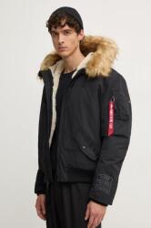 Alpha Industries rövid kabát férfi, fekete, átmeneti, 148129 - fekete M