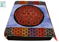  Cuvertura decorativa din Bumbac - floarea vietii - 230 x 211 cm - 1 Buc