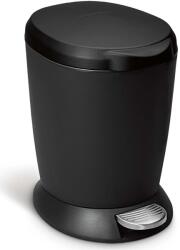 simplehuman szemetes 6 L - fekete Univerzális méret