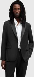 AllSaints blézer gyapjú keverékből TISBURY - fekete 38
