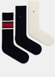 Tommy Hilfiger zokni 3 pár sötétkék, férfi, 101013215 - sötétkék 43/46 - answear - 9 990 Ft