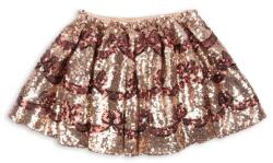 Konges Sløjd szoknya STARLA BOW WOW SKIRT sárga, mini, harang alakú, KS102173 - arany 122-128