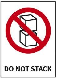  Áruvédelmi címke vinyl 76x100mm - Nem rakatolható! - 9db