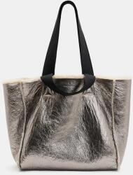 AllSaints kétoldalas bőrtáska IZZY SHEARLING - barna Univerzális méret - answear - 114 995 Ft