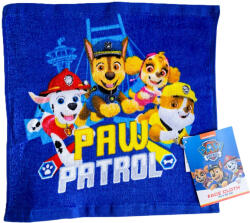 Hét-Hét Sky Mancs őrjárat kéztörlő, ovis kéztörlő, kék, 30x30 cm (00089)