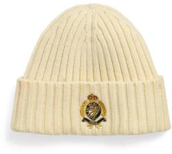 Ralph Lauren gyapjú sapka vastag, bézs, gyapjú, 455961984 - bézs Univerzális méret