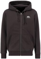 Alpha Industries Basic Zip Hoody SL - hunter brown
