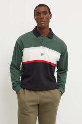 Quiksilver pamut hosszúujjú Mercury zöld, mintás, AQYKT03125 - zöld S
