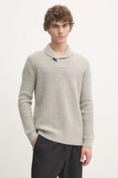 Superdry gyapjúkeverék pulóver férfi, szürke, M6110626A-07Q - szürke L