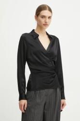 GUESS ing KARLEY női, galléros, fekete, regular, W4BH91 WGS70 - fekete S