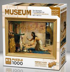 KS Games - Puzzle Obsecviile unui egiptean - 1 000 piese Puzzle