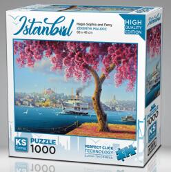 KS Games - Puzzle Hagia Sophia and Ferry - 1 000 piese