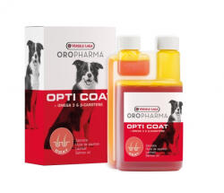 Versele-Laga Supliment caini pentru blana lucioasa Opti Coat, Versele Laga, 250 ml (460322)