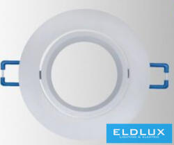 ELDLUX Süllyesztett spot lámpatest 1xMR16 fehér ∅90x20mm/∅75mm (P12-B) - dreamlighting
