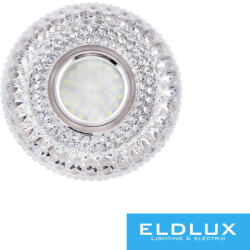 ELDLUX LUXOR süllyesztett lámpatest LED 3W NW + GU10 króm (D516561) - dreamlighting