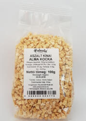 Paleolit Aszalt alma kocka 100g cukormentes, kínai 7x7mm (5999564043774)