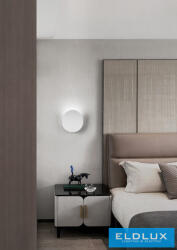 ELDLUX Kültéri fali lámpa 12w 1000lm 6500k 80° IP65 fehér (ES65-BF) - dreamlighting