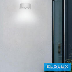 ELDLUX fali lámpa LED 6*3w 1650lm 6500k IP65 175×90×40mm fehér (ES64-BF) - dreamlighting
