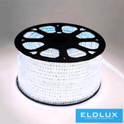 ELDLUX Flexibilis LED szalag AC: 220V 2835-120D-10MM 7.6w/M jégkék IP65 (LS08220IB)