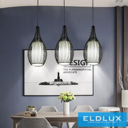 UNIVERSO Függeszték 1xE27 max. 240V 60w ∅175x1000mm fekete (B19-N) - dreamlighting