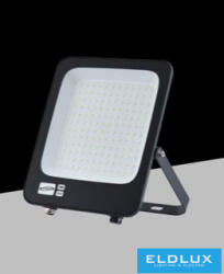 ELDLUX LED reflektor 100w 8000lm 6500k 120° IP65 fekete 223x263x30mm (JR-100W-F)