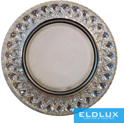 ELDLUX LUXOR süllyesztett lámpatest LED 5W CW + GX53 króm (BZ1053) - dreamlighting