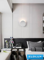ELDLUX Kültéri fali lámpa 12w 1000lm 4000k 80° IP65 fehér (ES65-BN)